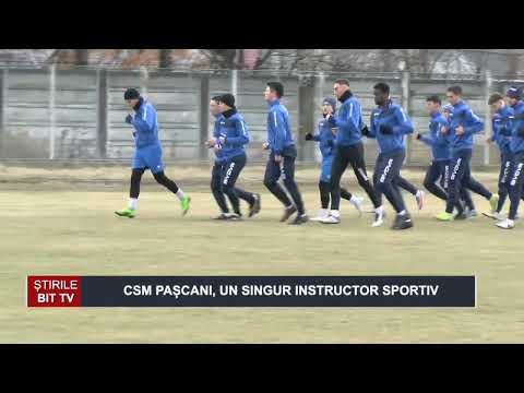 CSM PAȘCANI, UN SINGUR INSTRUCTOR SPORTIV