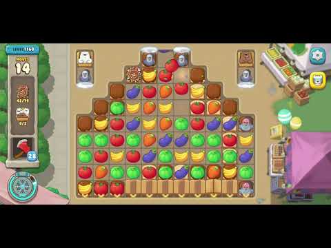 We Bare Bears Match3 Repairs Level 1160 - No Boosters