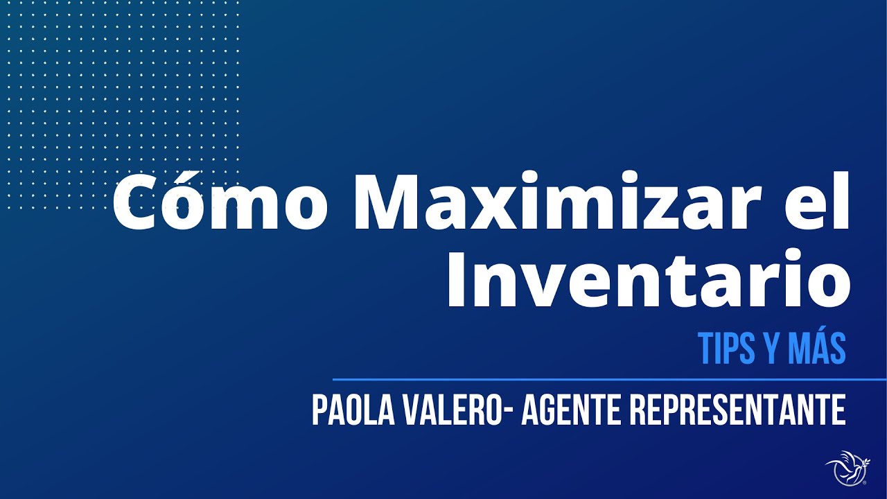 Cómo Maximizar el inventario