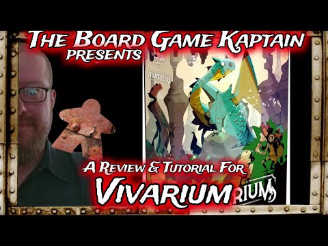 The Board Game Kaptain's Review & Tutorial for Vivarium
