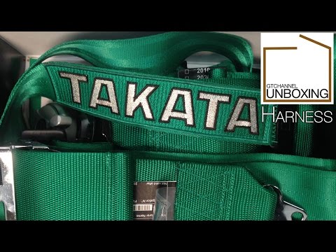 Takata Racing Harness - GTChannel Unboxing Episode 5