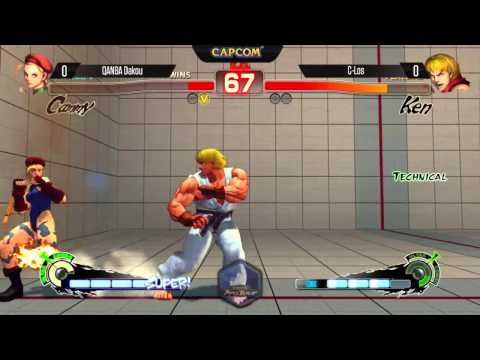 [EVO 2014 USFIV] QANBA Dakou (Cammy) vs C-Los (Ken)