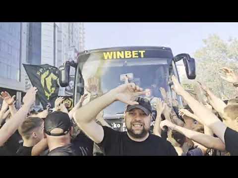 Шествие на #BULTRAS за #дербито на #Пловдив 