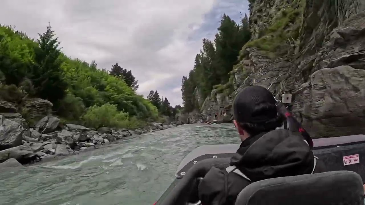 Join thrill seekers on Shotover River Jet Boat ride