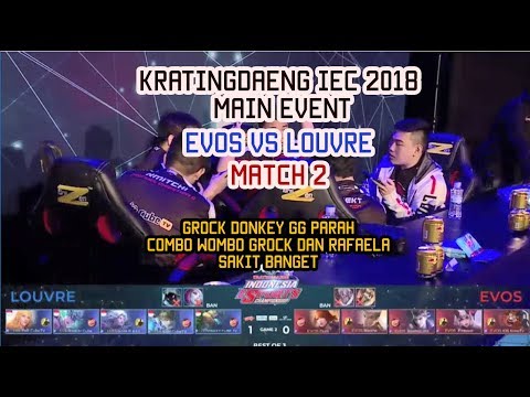 LOUVRE VS EVOS MATCH 2 - KRATINGDAENG IEC 2018 MAIN EVENT