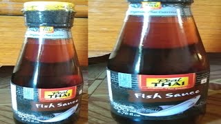 Thai Fish sauce from Amazon unboxing