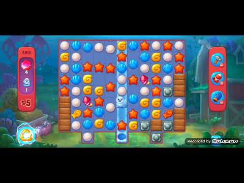 Fishdom Hard level 4912. NOboosters