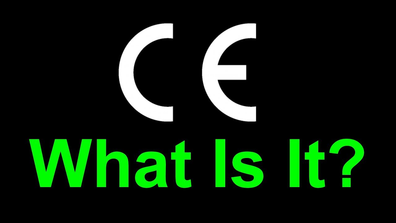 What is the CE Mark on any Electronic Product?, image size:1280x720