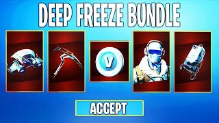 How to Unlock NEW "DEEP FREEZE BUNDLE" in Fortnite! (DEEP FREEZE BUNDLE)