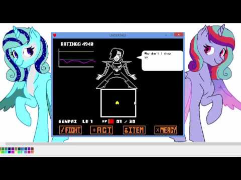 Battling Mettaton wmv