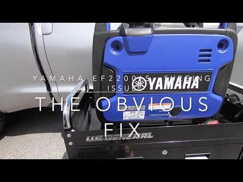 NEW YAMAHA EF2200IS INVERTER GENERATOR PT.2 - SURGING FIXED !