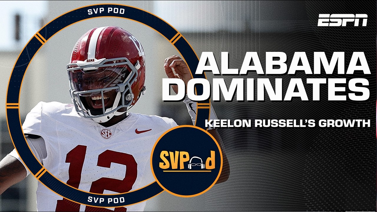 SVP ‘BLOWN AWAY’ by Alabama QB Keelon Russell’s RAPID Evolution | SVPod