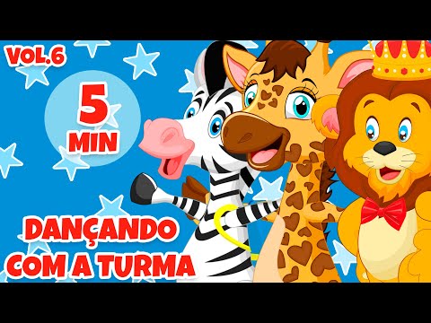 Dançando com a Turma da Giramille Vol. 6 - Giramille 5 min | Desenho Animado Musical
