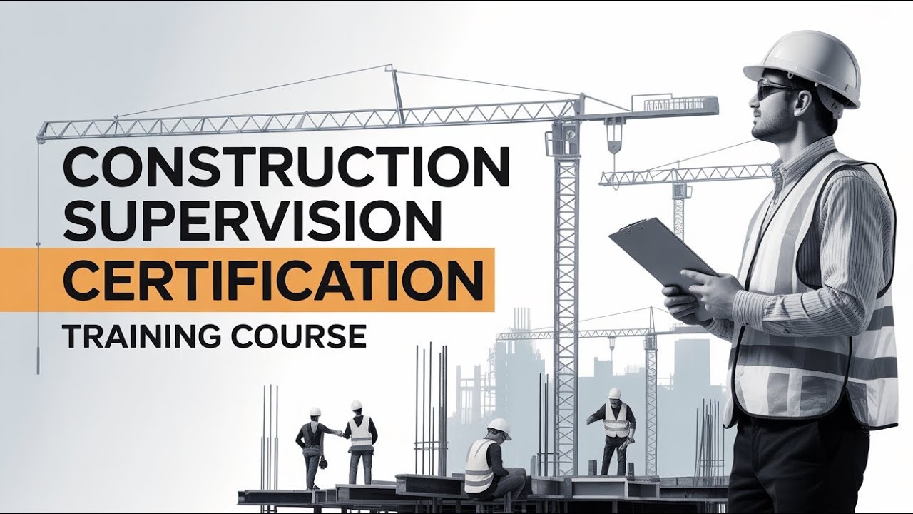 Construction Supervision Certification Training Course