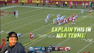Explaining this Fake Punt by the Detroit Lions in NBA TERMS! | BigR