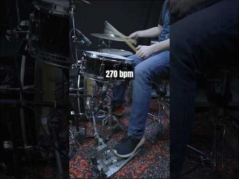270 bpm Extreme Metal Drumming