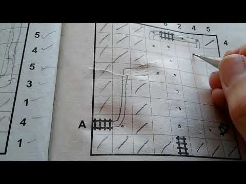 How to solve a Train Tracks puzzle