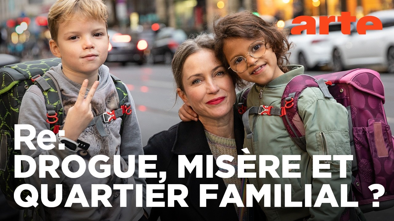 Junkies et familles cohabitent à Francfort | ARTE Regards