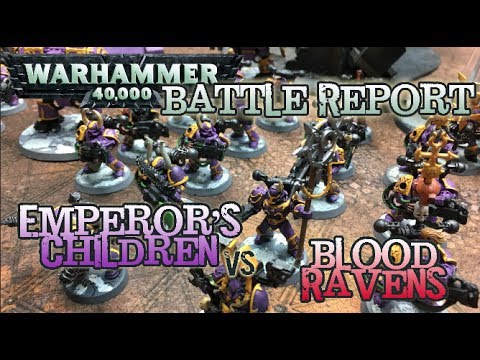 GMG 40k Battle Report EP 04 - Emperor's Children vs. Blood Ravens - 2k Matched Play