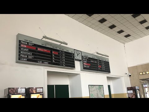 Pragotrony a hlášení ve stanici Kralupy nad Vltavou