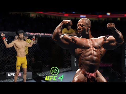 Bruce Lee vs Black Jack ( EA Sports UFC 4 ) wwe mma