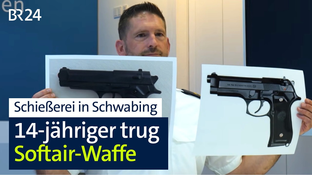 Schüler mit Softair-Waffe: Polizei schoss 14-Jährigen nieder I BR24
