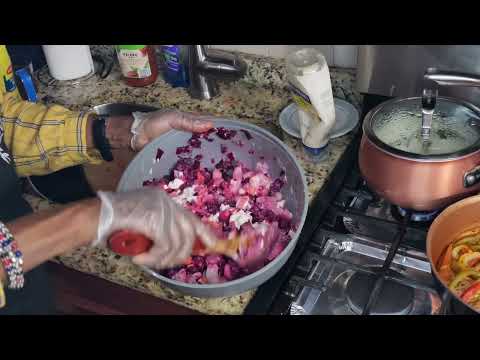 EASY Haitian Beets Salad Recipe | Haitian Good Friday/ Easter Dinner | Part 2