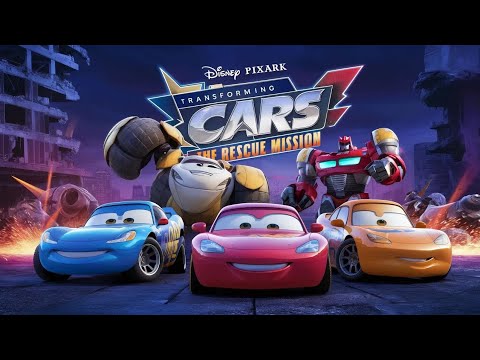 Transforming Cars The Rescue Mission kids cartoon story