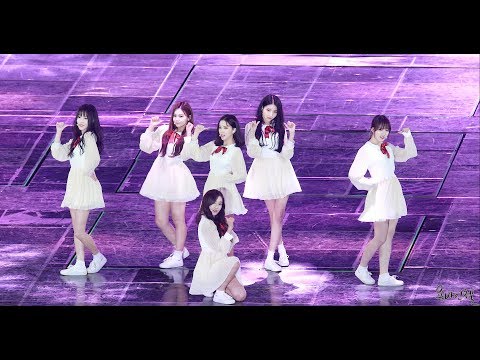 171022 여자친구(GFRIEND) 여름비, 귀를 귀울이면 [부산 원아페] 직캠 by 욘바인첼