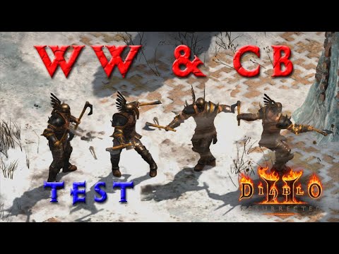 Crushing Blow & Whirlwind [Diablo 2 Resurrected Info]