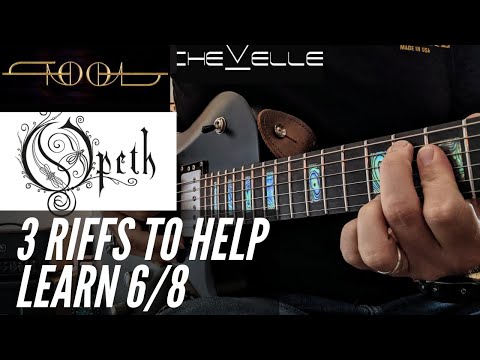 3 Riffs To Help You Learn 6/8 Time Signature
