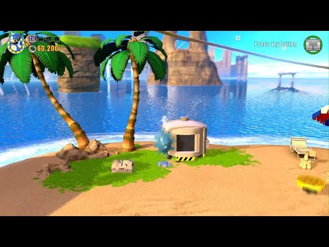 LEGO DIMENSIONS: Sonic the hedgehog level part 1 non-Commentary play through￼