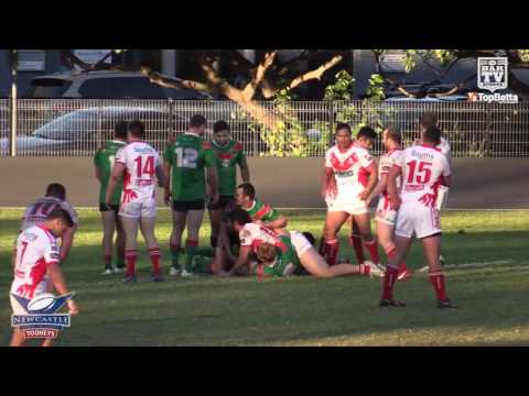 2016 Newcastle RL Round 8 Catch-up 1st Grade Highlights - South Newcastle v Western Suburbs Rosellas