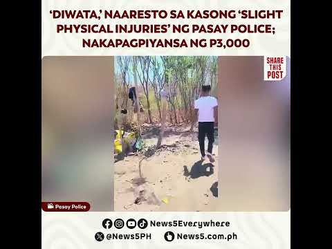 ‘Diwata,’ naaresto sa kasong slight physical injuries