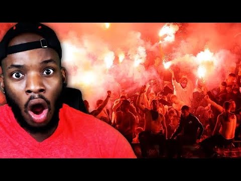 THEY ARE WILD!!!! AMERICAN REACTS TO MACEDONIA ULTRAS | BEST MOMENTS