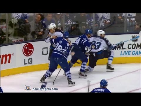Chris Thorburn vs Colton Orr Mar 16, 2013
