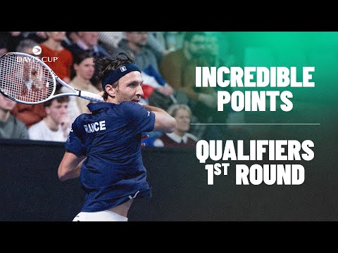 UNBELIEVABLE SHOTS! 🤯 | Best Points | 2026 Davis Cup Qualifiers 1st Round