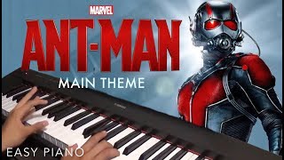 Marvel's Ant-Man - Main Theme (Piano Cover) Easy