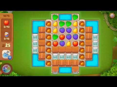 Gardenscapes level 1875