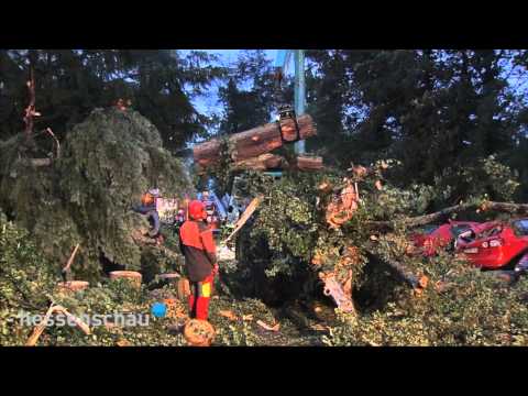 Bad Schwalbach: Schwere Schäden nach Tornado