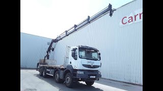 Renault Kerax 430 hiab 211 /4 +remote flatbed truck for sale - Image 4 | Autoline AU Renault Kerax 430 hiab 211 /4 +remote flatbed truck | Image 4 - Autoline