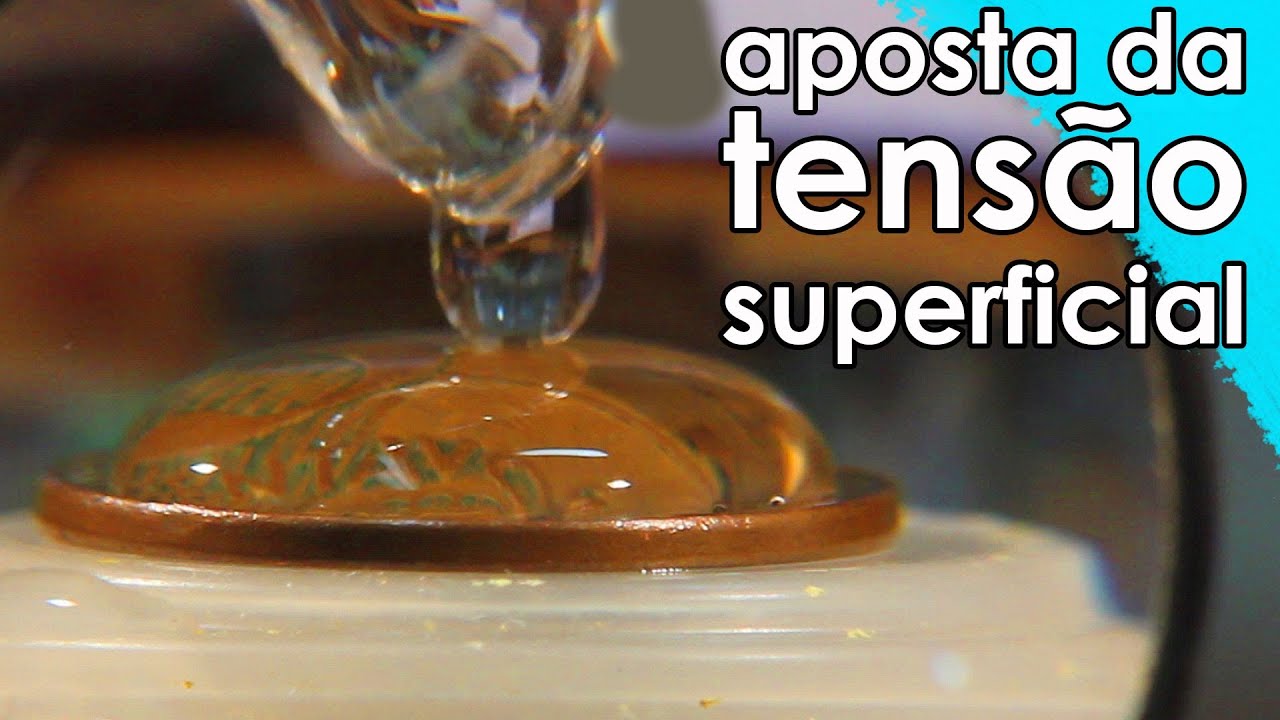 Aposta da tensão superficial (EXPERIÊNCIA)