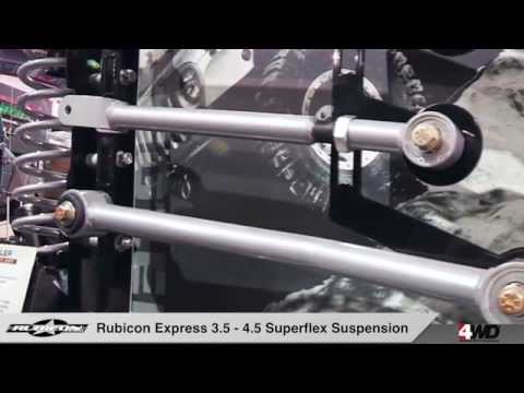 Rubicon Express 3.5 & 4.5 Inch Superflex Short Arm Suspension System
