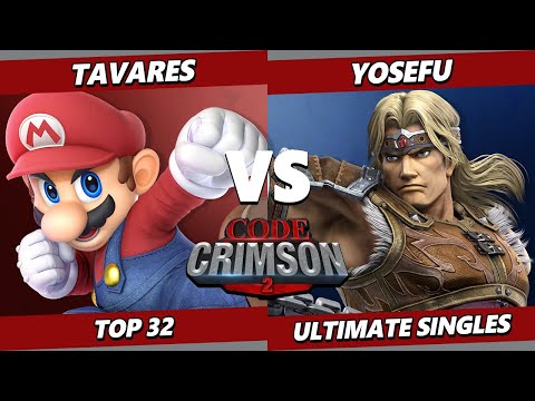 Code Crimson 2 - Tavares (Mario, ROB) Vs. YoseFu (Simon) Smash Ultimate - SSBU
