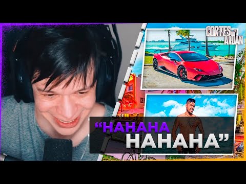 ARUAN REAGE A VLOG MIAMI- quase de 1 hora 😂😂 (THIAGO REIS) - Cortes do Aruan