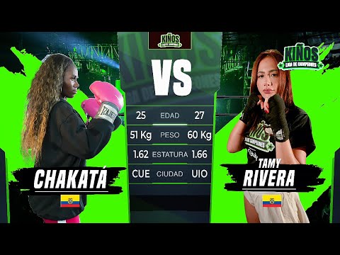 CHAKATA VS TAMY RIVERA | 🥊THE MATCH OF THE YEAR! | CHAMPIONS LEAGUE🔥| KIKE JAV