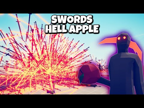 ⚔️SWORD HELL APPLE vs EVERY FACTION - Totally Accurate Battle Simulator TABS