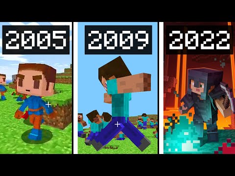 GIOCO ALLE PRIME VERSIONI CREATE DI MINECRAFT - ITA