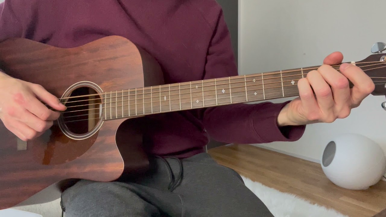 Roberto Barlocci playing Boulevard of Broken Dreams as a fingerstyle MelodyChords arrangement on solo guitar