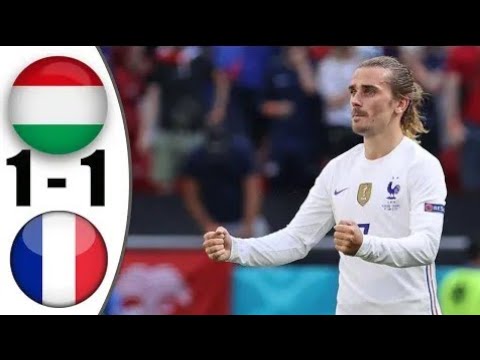 Hungary vs France 1-1 All Extended Highlights & Goals - 2021